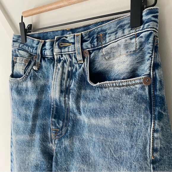 R13 Courtney Slim High Rise Slim Straight Jeans - 26 - Picture 8 of 16